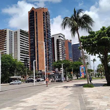 Apartamento Flat Frente Mar Varanda 107
